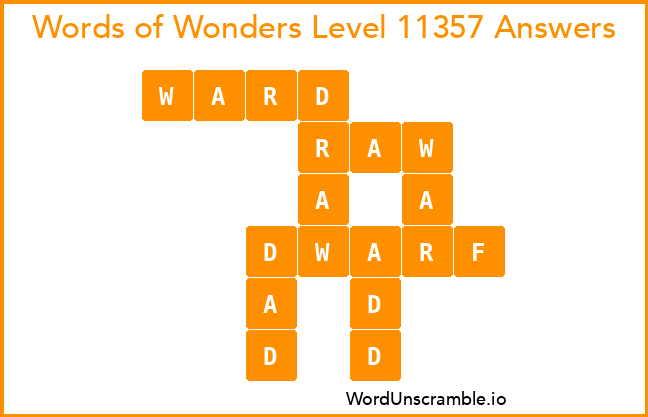 Words of Wonders Level 11357 Answers