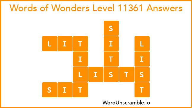 Words of Wonders Level 11361 Answers