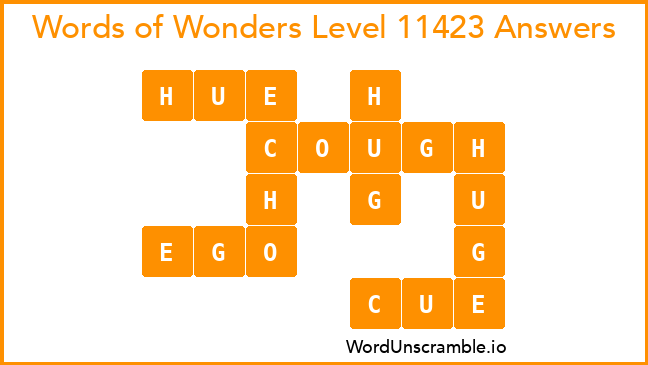 Words of Wonders Level 11423 Answers