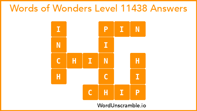 Words of Wonders Level 11438 Answers