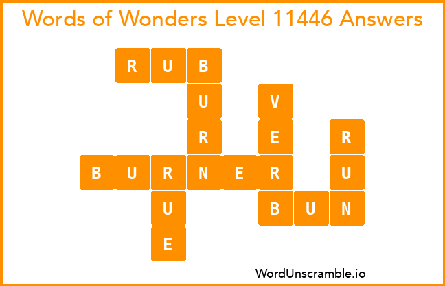Words of Wonders Level 11446 Answers