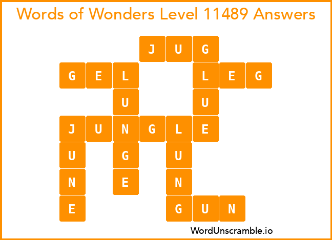 Words of Wonders Level 11489 Answers
