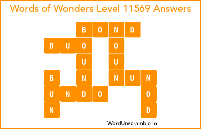 Words of Wonders Level 11569 Answers