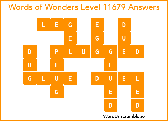 Words of Wonders Level 11679 Answers