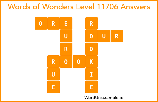 Words of Wonders Level 11706 Answers