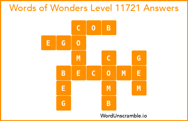 Words of Wonders Level 11721 Answers