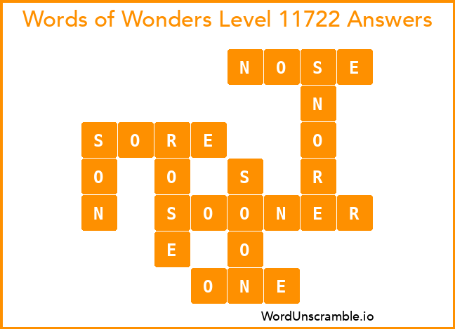 Words of Wonders Level 11722 Answers