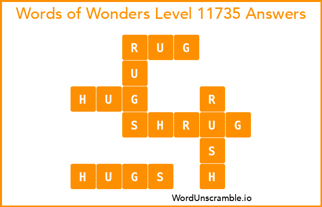 Words of Wonders Level 11735 Answers
