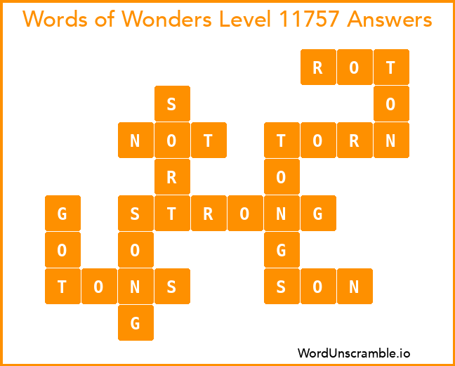 Words of Wonders Level 11757 Answers