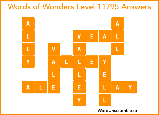 Words of Wonders Level 11795 Answers