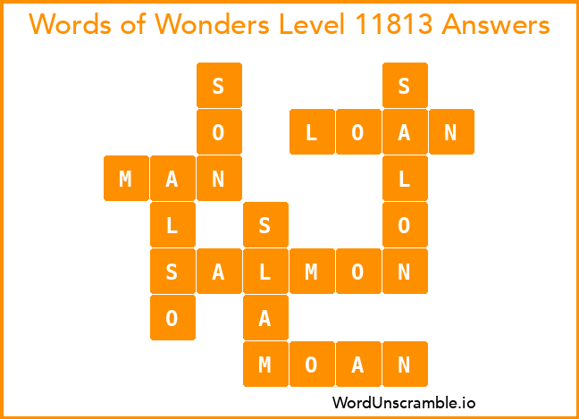 Words of Wonders Level 11813 Answers
