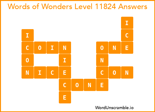 Words of Wonders Level 11824 Answers