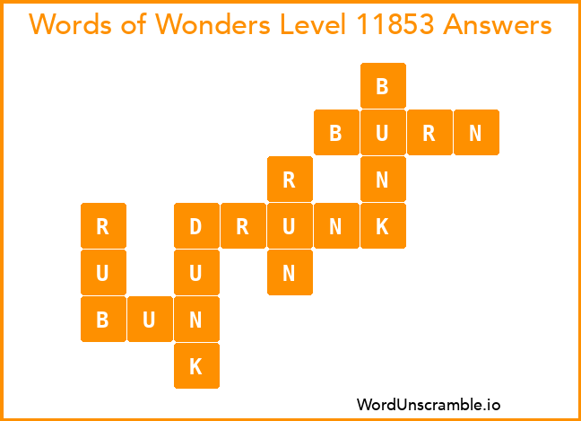 Words of Wonders Level 11853 Answers