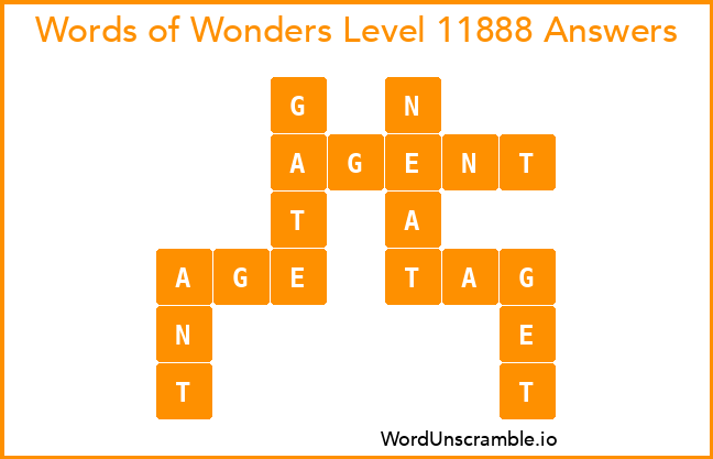 Words of Wonders Level 11888 Answers