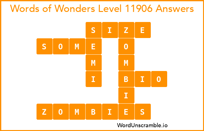 Words of Wonders Level 11906 Answers