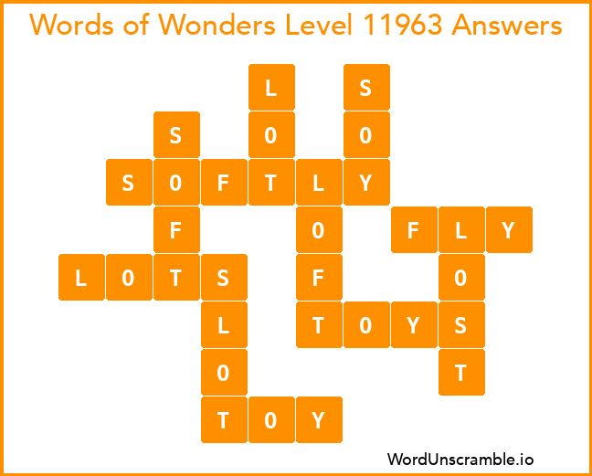 Words of Wonders Level 11963 Answers