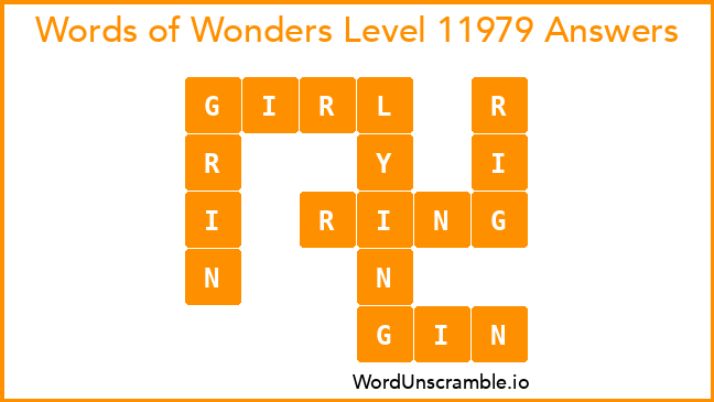 Words of Wonders Level 11979 Answers