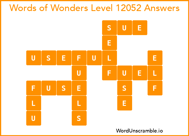 Words of Wonders Level 12052 Answers