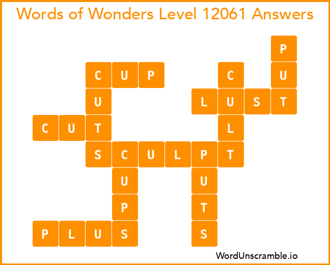 Words of Wonders Level 12061 Answers