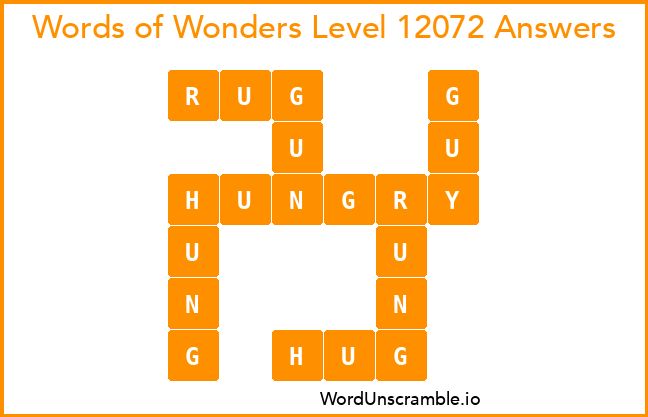 Words of Wonders Level 12072 Answers