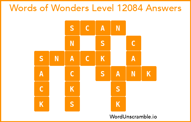 Words of Wonders Level 12084 Answers