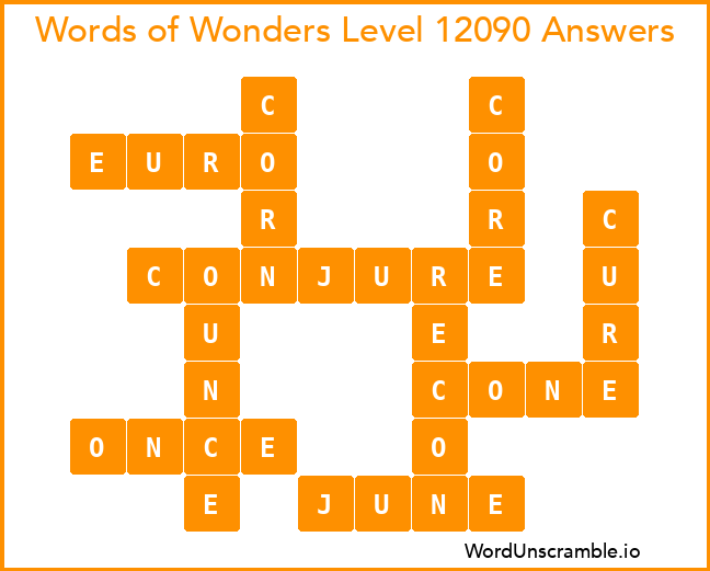 Words of Wonders Level 12090 Answers