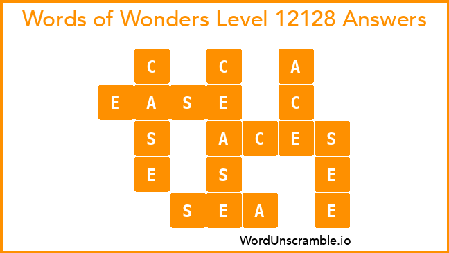 Words of Wonders Level 12128 Answers