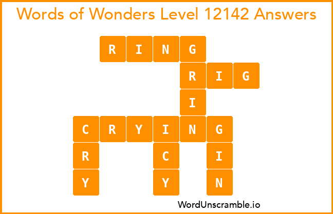 Words of Wonders Level 12142 Answers
