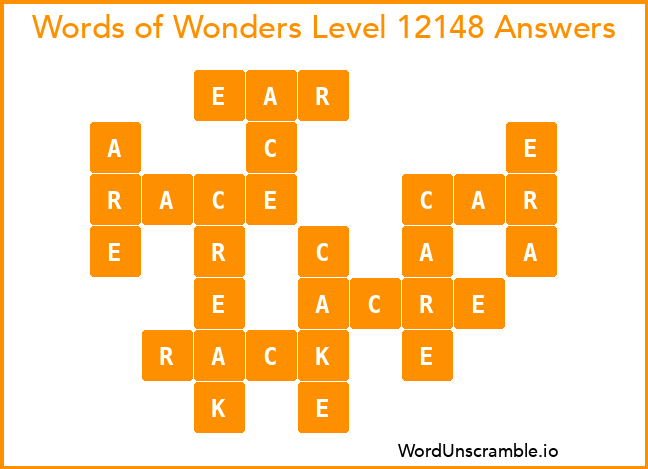 Words of Wonders Level 12148 Answers