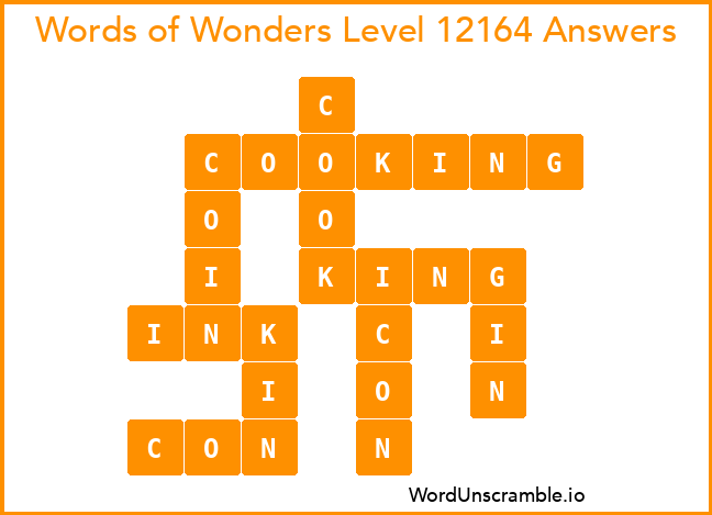 Words of Wonders Level 12164 Answers
