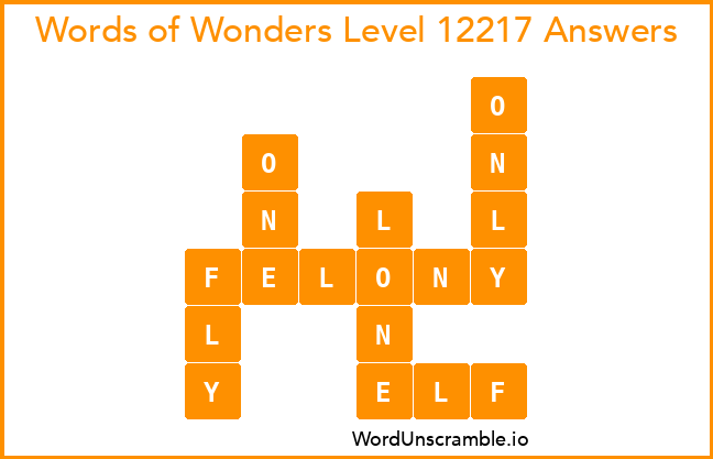 Words of Wonders Level 12217 Answers