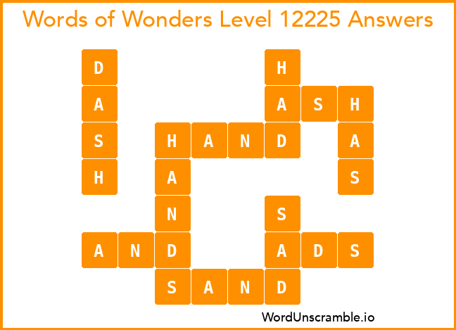 Words of Wonders Level 12225 Answers
