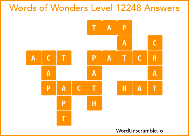 Words of Wonders Level 12248 Answers