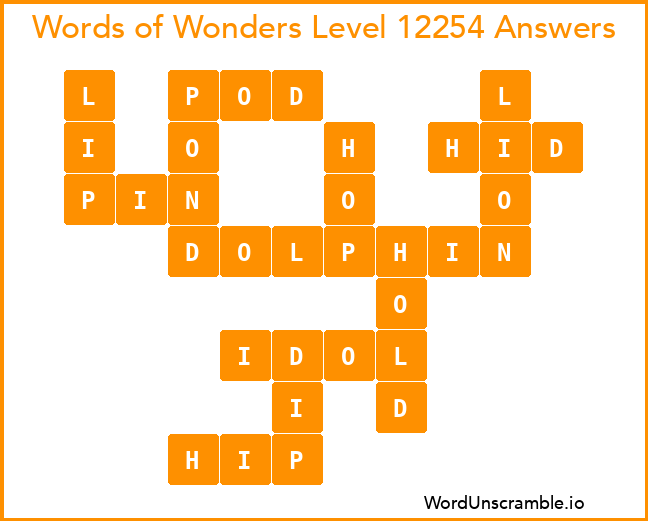 Words of Wonders Level 12254 Answers