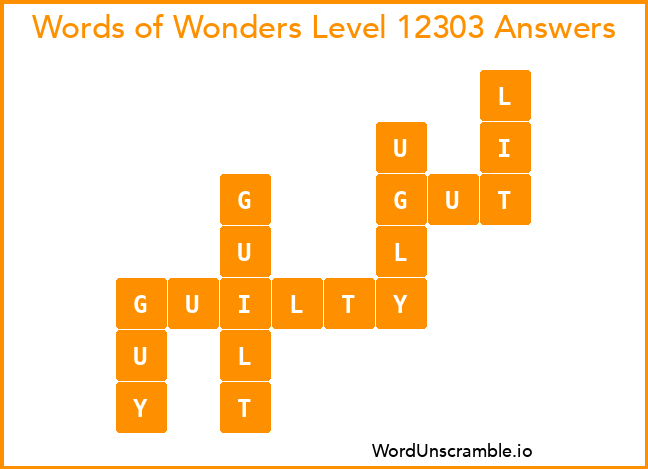 Words of Wonders Level 12303 Answers