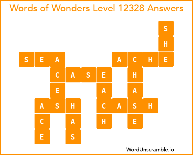 Words of Wonders Level 12328 Answers