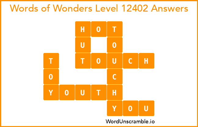 Words of Wonders Level 12402 Answers