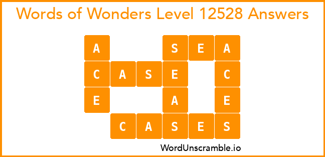 Words of Wonders Level 12528 Answers