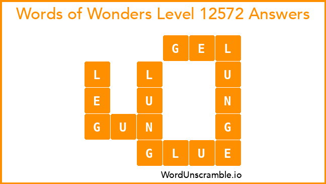 Words of Wonders Level 12572 Answers