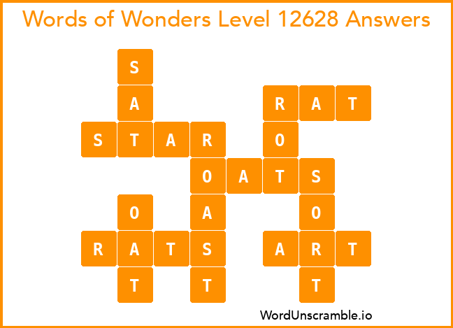 Words of Wonders Level 12628 Answers