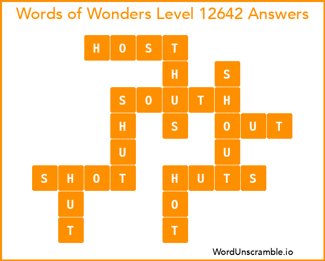 Words of Wonders Level 12642 Answers