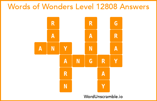 Words of Wonders Level 12808 Answers