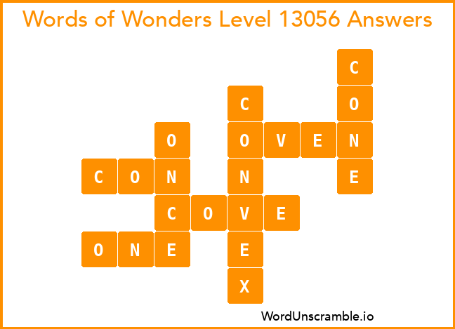 Words of Wonders Level 13056 Answers