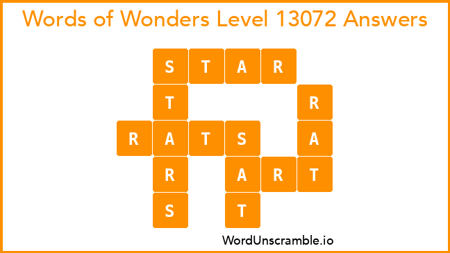 Words of Wonders Level 13072 Answers