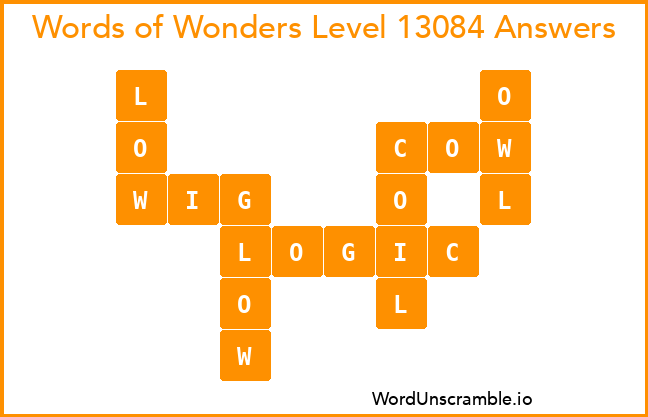 Words of Wonders Level 13084 Answers