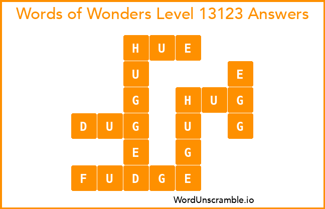 Words of Wonders Level 13123 Answers