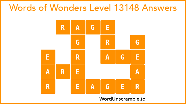 Words of Wonders Level 13148 Answers