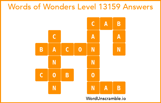 Words of Wonders Level 13159 Answers