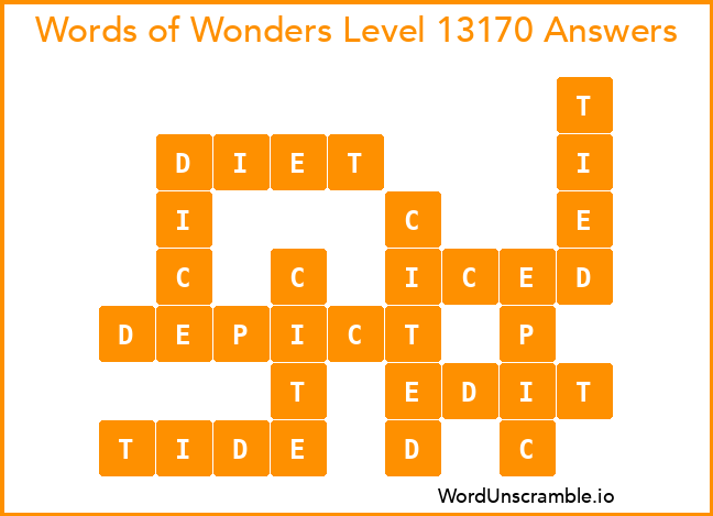 Words of Wonders Level 13170 Answers