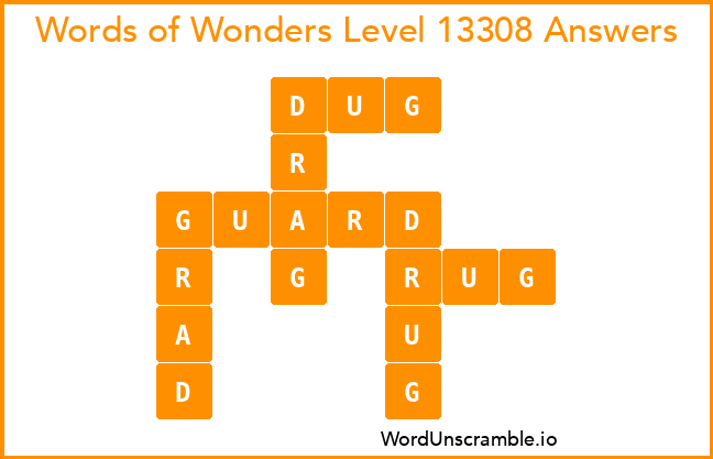 Words of Wonders Level 13308 Answers